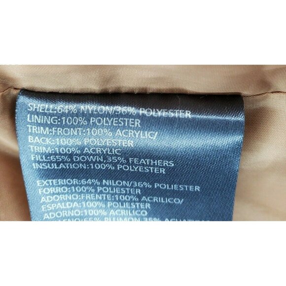 Liz Claiborne Medium Puffer Full Zip Black Vest - Picture 10 of 12